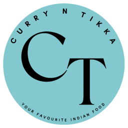 Curry N Tikka logo.